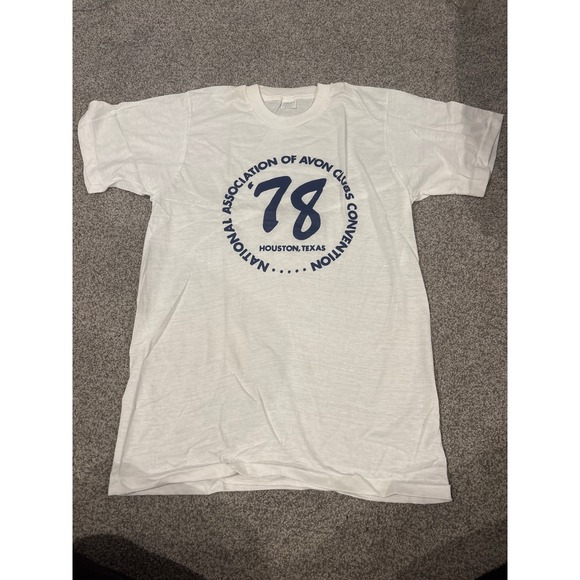 Avon Tops - National association of Avon clubs  1978 T-shirt size med new